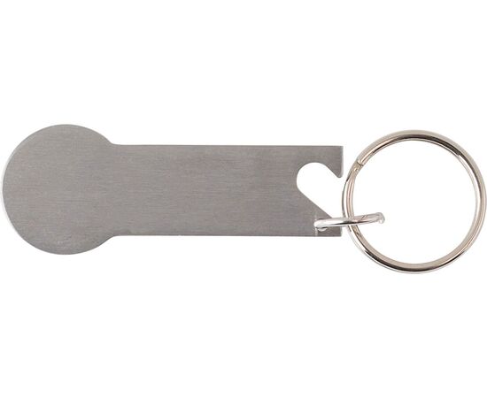 Porte-clés multifonctions en acier inoxydable Gavin Argent -  739582.032