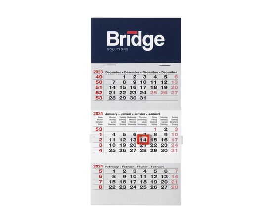 Start Mini 3-month calendar White -  105010