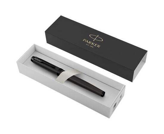 Parker IM achromatic rollerball pen (black ink) Black - Parker 10780290