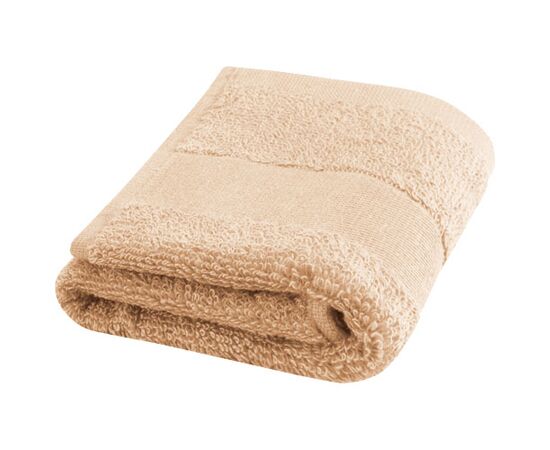 Sophia handdoek 30 x 50 cm van 450 g/m² katoen Beige - Unbranded 11700002