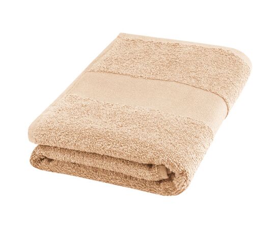 Charlotte handdoek 50 x 100 cm van 450 g/m² katoen Beige - Unbranded 11700102