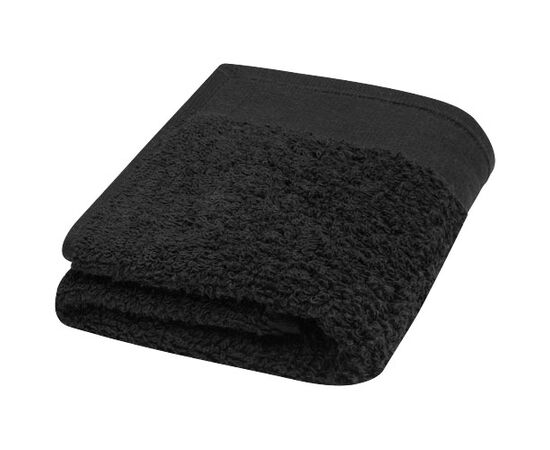 Chloe 550 g/m² Baumwollhandtuch 30 x 50 cm Schwarz - Seasons 11700490