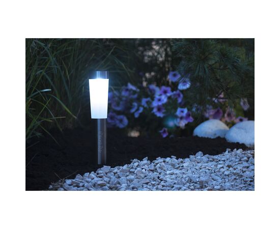 Grundig Solar LED-Light Solarleuchte Silber - Grundig 185901