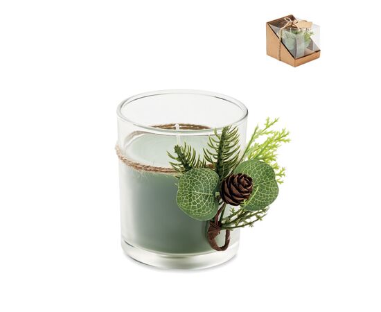 Kerst kaars Groen -  CX1508-09