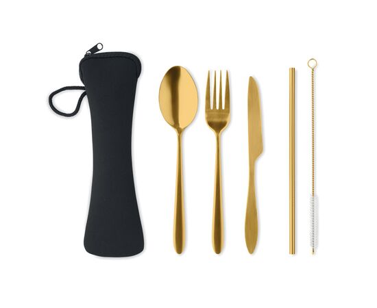 RVS bestekset Goud -  MO6149-98
