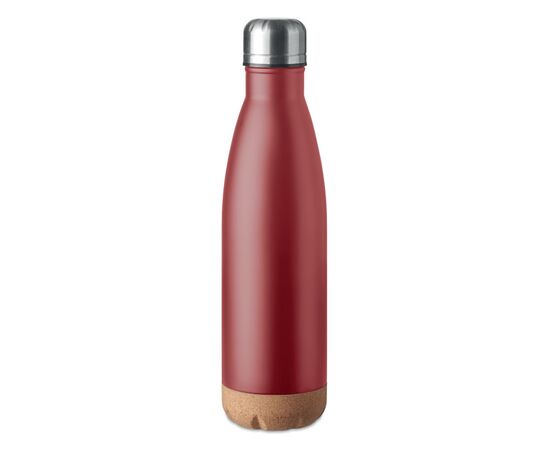 Doppelwandige Isolierflasche Burgund -  MO6313-02