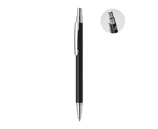 Stylo bille aluminium recyclé Noir -  MO6560-03
