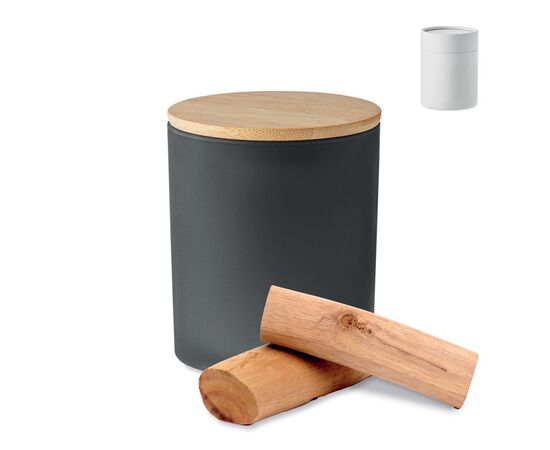 Plantaardige waskaars 200 gr Zwart -  MO6613-03