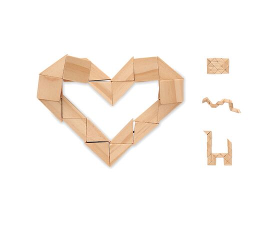 Wooden puzzle/brain teaser Wood -  MO6631-40