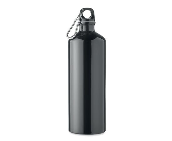 Bouteille en aluminium 1L Noir -  MO6639-03