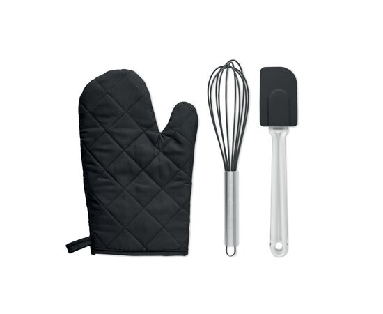 Set d'ustensiles de cuisine Noir -  MO6647-03