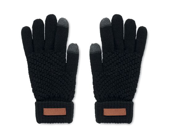 Rpet tactile gloves Black -  MO6667-03