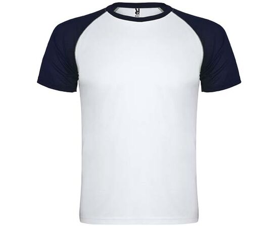 Indianapolis Sport T-Shirt für Kinder Weiss, Navy Blue - Roly K66508AD