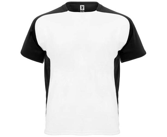 Bugatti T-Shirt Unisex aus recyceltem Material Weiss, Schwarz - Roly R63998R1