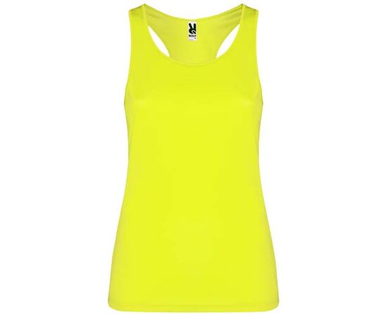 Débardeur de sport Shura pour femme Fluor yellow - Roly R03491C3