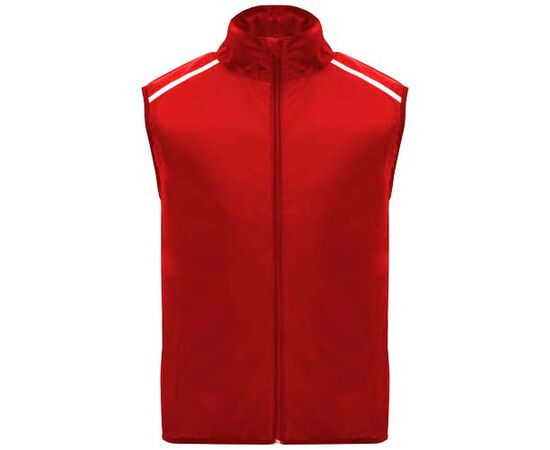 Jannu lichte unisex hardloopbodywarmer Rood - Roly R66844I5