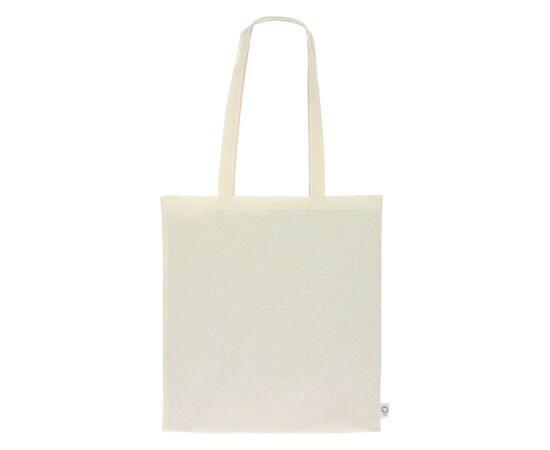 Schoudertas katoen GOTS ecru lang 140g/m² 38x42 cm Ecru -  LT95276-N0054