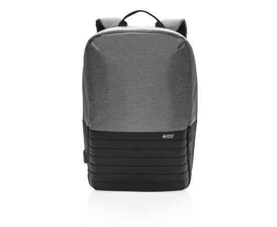 Swiss Peak anti-diefstal RFID 15,6" laptop rugzak PVC-vrij Grijs, Zwart - Swiss Peak P762.312