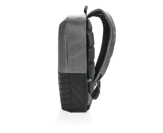 Swiss Peak anti-diefstal RFID 15,6" laptop rugzak PVC-vrij Grijs, Zwart - Swiss Peak P762.312