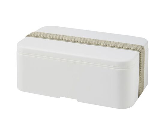 MIYO enkellaagse lunchtrommel  Wit, Kiezelgrijs - Unbranded 22040001
