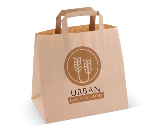 Sac en papier 70g/m² 26x17x25cm Brun -  LT91630-N0051