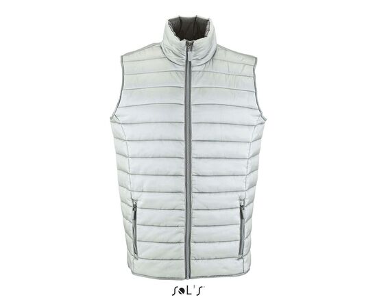 WAVE MEN Bodywarmer Metal grey -  S01436-MG-3XL