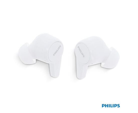 TAT1207 | Philips TWS In-Earbuds With Silicon buds White - Philips Audio LT42266-N0001