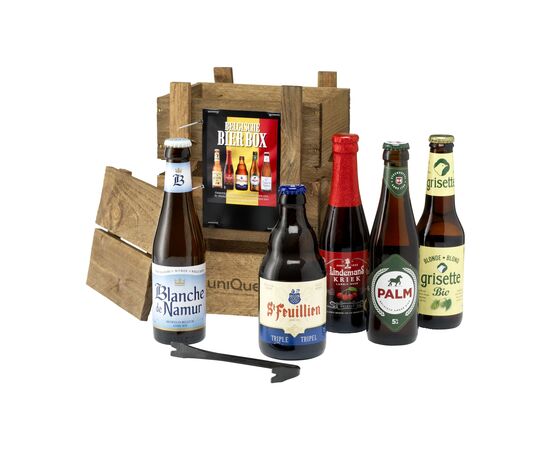 Belgische Bierkist Holz -  195140