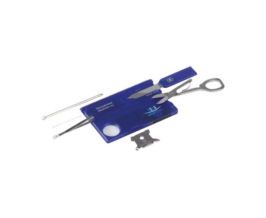 Victorinox Swisscard Lite Bleu transparent - Victorinox 851730