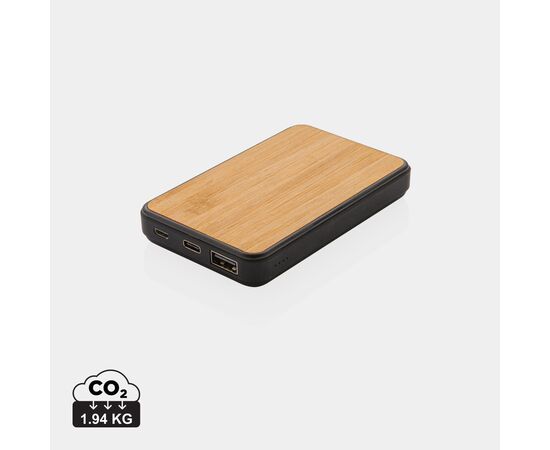 RCS gerecycled plastic 5.000 mAh Powerbank Bruin - XD Collection P322.379