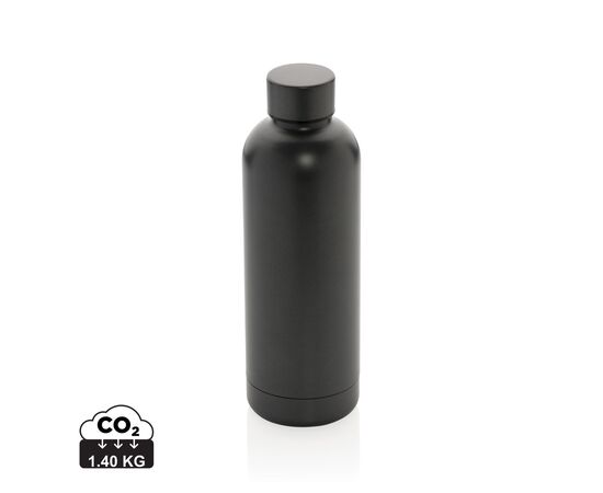 RCS gerecycled roestvrijstalen Impact vacuümfles Grijs - XD Collection P435.702