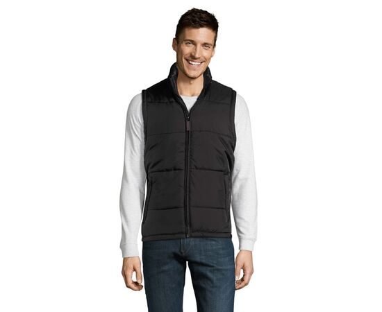 WARM MEN Bodywarmer Noir -  S44002-BK-3XL