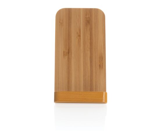 Bamboo 5W wireless charging stand Brown - XD Collection P308.179