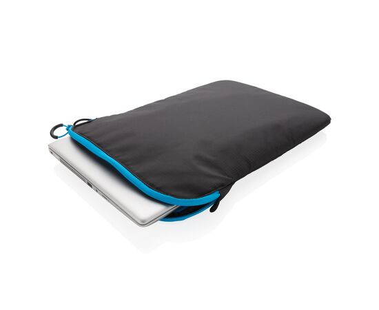 15.4" Laptop-Sleeve PVC frei Schwarz, Blau - XD Collection P788.021