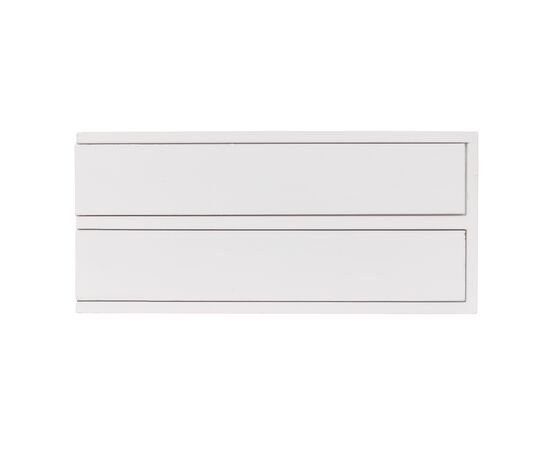 Jeu de mikado/domino en boîte en bois Blanc - XD Collection P940.073