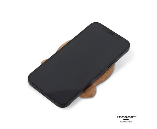 2267 | Xoopar Corktopus Wireless Charging Pad 10W Nature - Xoopar LT41502-N0094