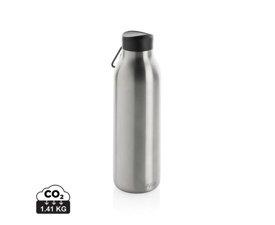Bouteille isotherme 500ml Avira Avior en acier recyclé RCS Argent - Avira P438.002