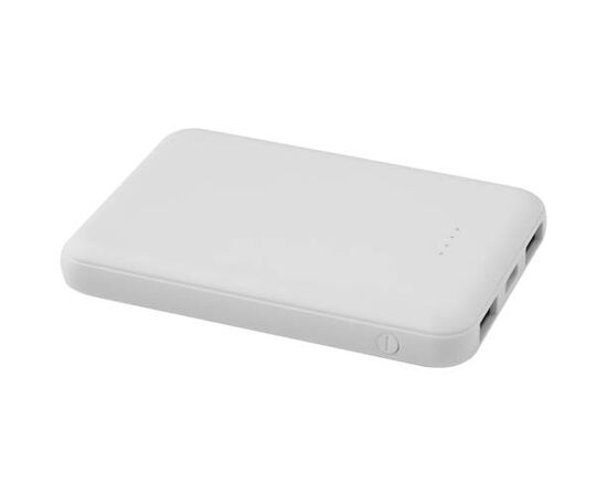 Asama type-C powerbank van 5000 mAh van gerecycled plastic Wit - Unbranded 12438301