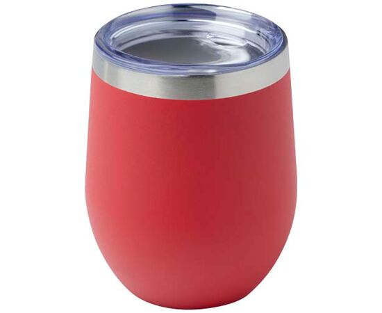 Corzo 350 ml RCS-gecertificeerde koperen beker met vacuümisolatie van gerecycled roestvrij staal
 Rood - Unbranded 10079921
