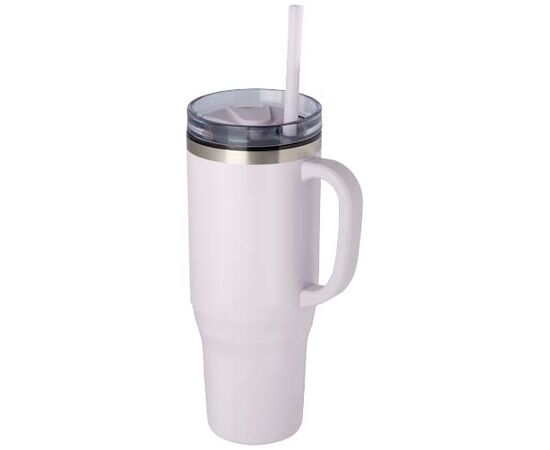 Melbourne 1200 ml RCS certified insulated tumbler with straw Lilac - Unbranded 10080137