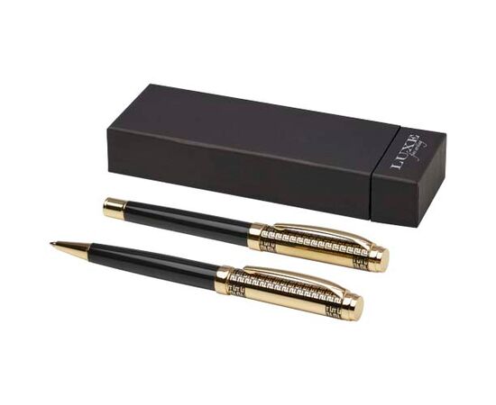 Legato set met balpen en rollerbalpen (blauwe inkt) Goud - Luxe 10792414