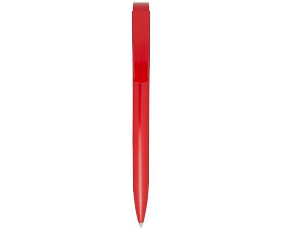 Stylo bille en plastique recyclé Lucia (encre bleue) Rouge - Marksman 10792621