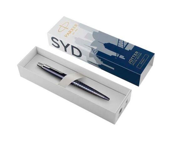 Parker Jotter SE Global Icons balpen (blauwe inkt) Blauw - Parker 10793352