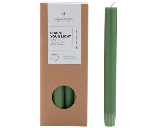 Originalhome dinner candle matcha Heather green - Originalhome 12632362