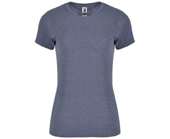 Fox T-Shirt für Damen Heather Denim Blue - Roly R66611L1