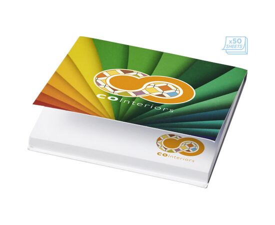 Sticky-Mate® softcover sticky notes 75x75mm Wit - Unbranded 21098001