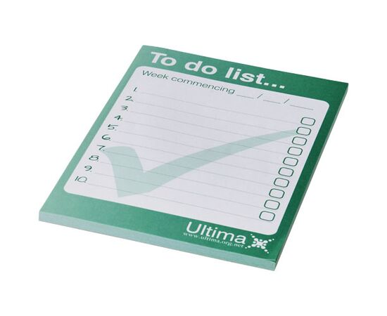 Desk-Mate® A6 kladblok Wit - Unbranded 21204001