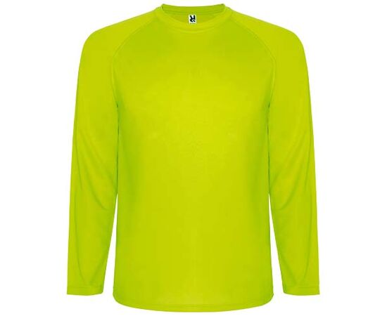 Montecarlo Langarm Sport-Shirt für Männer Fluor yellow - Roly R04151C1