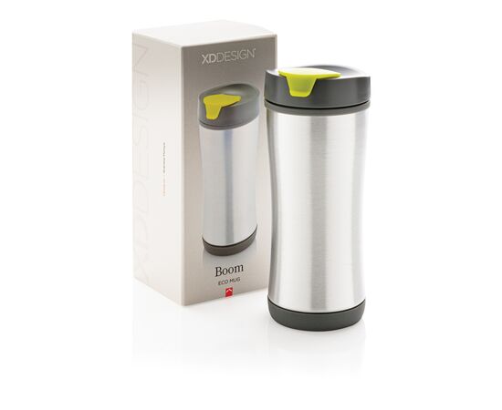 Boom eco mug Green, Anthracite - XD Design P432.347