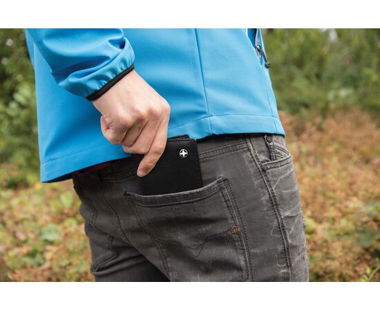 Portefeuille anti RFID Noir, Noir - Swiss Peak P820.410